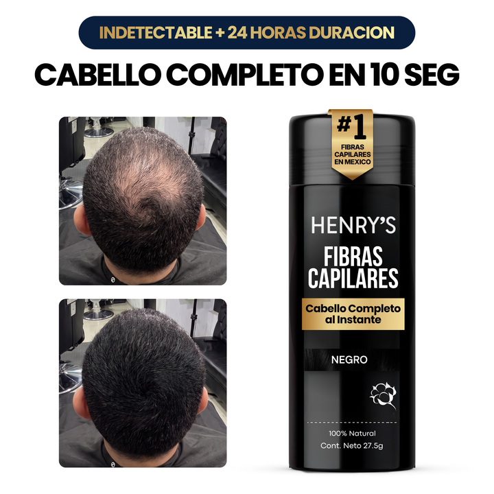 Fibras Capilares - Volumen y Densidad Natural