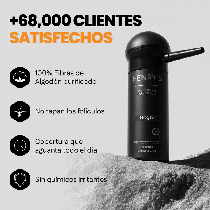 Kit con Aplicador Profesional de Fibras Capilares