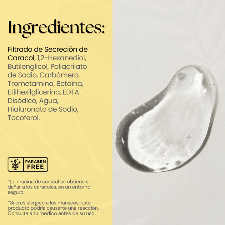 Serum Reparador de Baba de Caracol