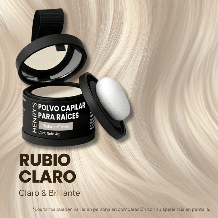 Polvo Capilar para Retocar Raíces y Alopecia