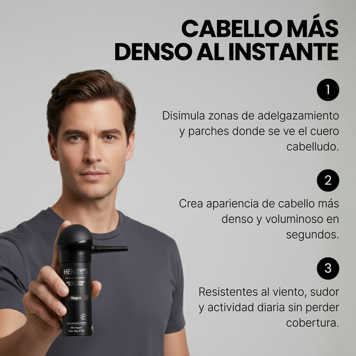 Fibras Capilares con Aplicador Voluminizadoras